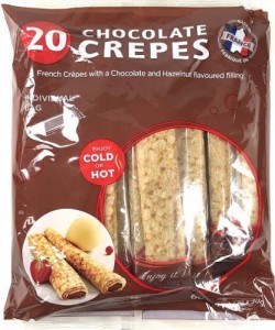 【20本入】チョコクレープ 30g × 20本入り フランス産 常温保存可能 チョコレート クレープ Chocolate crepes French コストコ おやつ 