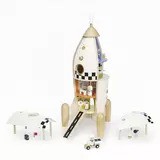 組み立てロケット 12個のロケットルームを組み立てよう Pretend Play Roket ロケット 宇宙 宇宙ステーション おもちゃ 53055