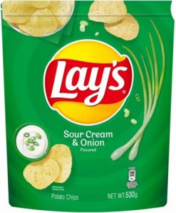 Lay’s サワークリーム＆オニオン味  530g Sour Cream & Onion 大袋 フリトレー ジップ 便利 お菓子 ポテト チップス 高品質 良質な植物