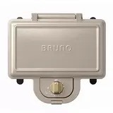 BRUNO ブルーノ ホットサンドメーカー ダブル グレージュ BOE044-GRG 食パン 2枚 マルチサンドメーカー サンドイッチ 朝食 ランチ 両面焼