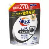 【2700g】アタック ゼロ 衣料用洗剤 ドラム式タイプ 2700g Attack Zero Liquid Laundry Detergent For Drum Style Washers ドラム式 汚れ