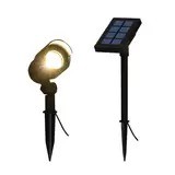 【2個セット】LED ダイス LEDソーラースポットライト２点 DAIS LED Solar Spot Light ソーラーライト ライト 照明 屋外 キャンプ アウト