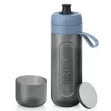 ブリタ ボトル型浄水器 アクティブ マイクロディスクカートリッジ3個付き  ダークブルー ブルー 青 Dark Blue BRITA Fill & Go Active Wa