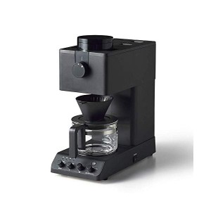ツインバード 全自動コーヒーメーカー ブラック CM-D457B カフェ ・バッハ監修 新品・正規品 ミル付き