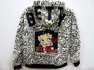 LOWBLOW KNUCKLE X BETTY BOOP  ROSE BETTYフェイクファーブルゾン　ベティ