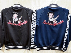 LOWBLOW KNUCKLE X BETTY BOOP 　BOOP SPORTSジャージ