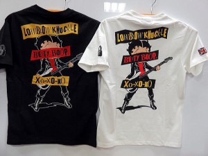 LOWBLOW KNUCKLE　X BETTY BOOP  UKガール　ベティー ローブローナックル