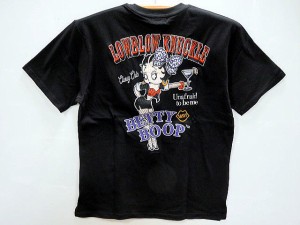 LOWBLOW KNUCKLE　X BETTY BOOP  セクシー＆クールベティ　半袖Tシャツ　 ローブローナックル