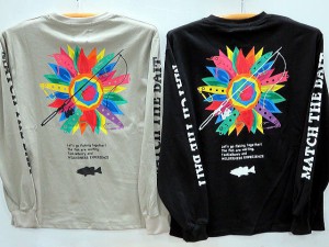 Tackle Berry × WILDERNESS EXPERIENCE フラワーリール長袖Tシャツ