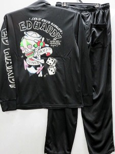 ED HARDY　ジャージ上下セットアップ　エドハーディー