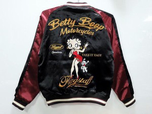 BETTY BOOP X Flag Staff　ベティ リバーシブルスカジャン　フラッグスタッフ×ベティ