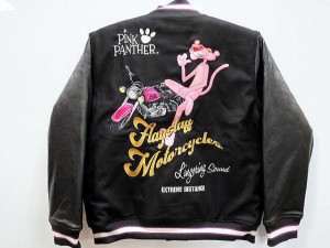 PINK PANTHER COLLABORATION Flag Staff  メルトン　スタジャン　フラッグスタッフ×ピンクパンサー