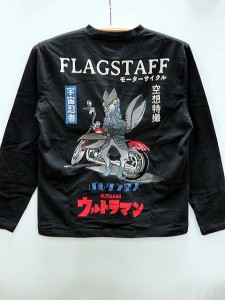 ULTRAMAN × Flag Staff 　ウルトラマン　バルタン星人 長袖Tシャツ　 フラッグスタッフ