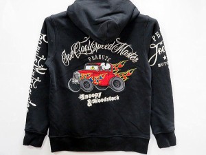 SNOOPY COLLABORATION Flag Staff  HOT ROD  ZIPパーカー スヌーピー×フラッグスタッフ