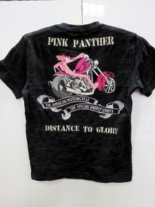 Flag Staff X PINK PANTHER コラボ　 アメカジ　ジャガード　半袖Tシャツ　 ピンクパンサー　フラッグスタッフ　