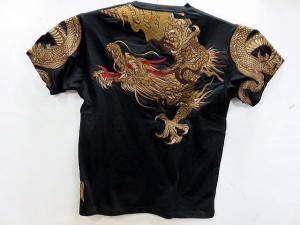 絡繰魂 粋　双龍　半袖Tシャツ　カラクリ魂