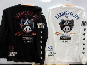 大きいサイズ　PANDIESTA JAPAN　ミリタリー長袖Tシャツ　パンディエスタ