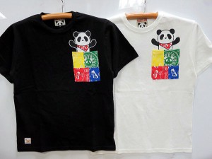 PANDIESTA JAPAN　BANDANAポケット半袖Tシャツ　パンディエスタ