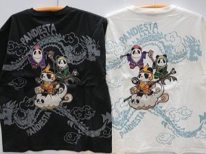 大きいサイズ　PANDIESTA JAPAN　西遊記パンダ　半袖Tシャツ　パンディエスタ