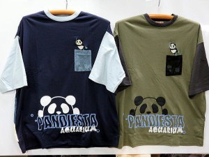 PANDIESTA JAPAN　半袖Tシャツ　アクアリウムパンダ　パンディエスタ