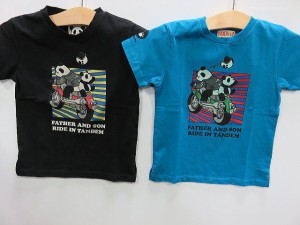 ★☆キッズサイズ★☆PANDIESTA JAPAN　半袖Tシャツ　タンデムライド　パンディエスタ