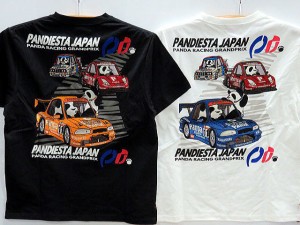 PANDIESTA JAPAN　半袖Tシャツ　 レーシングパンダ　パンディエスタ