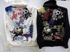 PANDIESTAJAPAN　USHIWAKA VS BENKEI　フルZIPパーカー　パンディエスタ　