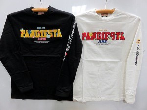 PANDIESTA JAPAN　長袖Tシャツ　ワールドマップパンダ　パンディエスタ