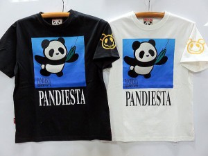 PANDIESTA JAPAN　半袖Tシャツ　フィッシングパンダ　パンディエスタ