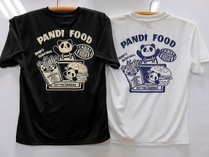 PANDIESTA JAPAN　ファーストフードパンダ　ドライメッシュ半袖Tシャツ　パンディエスタ