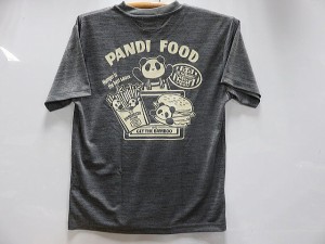 PANDIESTA JAPAN　ファーストフードパンダ　ドライメッシュ半袖Tシャツ　パンディエスタ