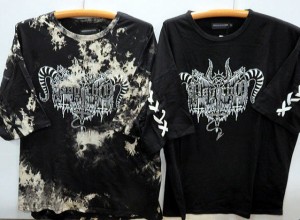 PSYCHO NATION　ストーンレースアップ半袖Tシャツ　後ろレースアップ　サイコネーション