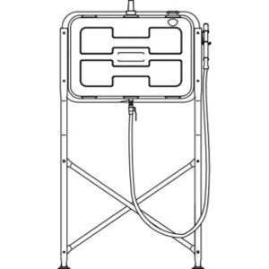 サンダイヤ　ホームタンク　トールレッグ・ガン付タイプ　KS3-200KQ　灯油　軽油【お客様組立品】