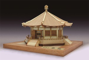 ウッディジョー 1/150 法隆寺 夢殿