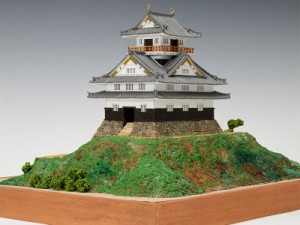 ウッディジョー 木製建築模型 1/150 岐阜城