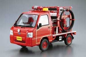 1/24 ザ・モデルカー No.119 スバル TT2 サンバー 消防車 '11