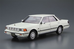 アオシマ プラモデル 1/24 ザ・モデルカー No.58 ニッサン Y30 セドリック/グロリア4HT V30EブロアムVIP '83