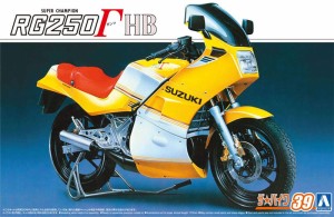 アオシマ プラモデル 1/12 ザ・バイク No.39 スズキ GJ21A RG250 HBΓ '84
