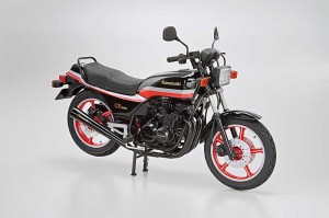 アオシマ プラモデル 1/12 ザ・バイク No.57 KZ400M Z400GP '82 カスタムパーツ付き