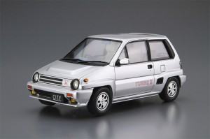 アオシマ プラモデル 1/24 ザ・モデルカー No.60 ホンダ AA シティターボII '85