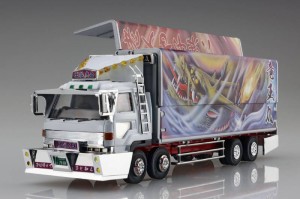 アオシマ プラモデル 1/64 ミニデコNEXT Vol.7 竜王丸 四軸ウイング （青島 プラモデル デコトラ）