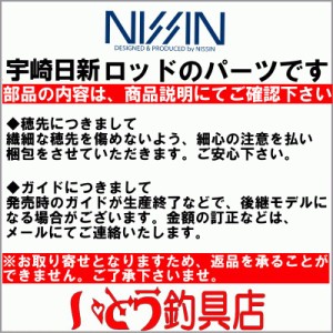 宇崎日新(NISSIN) アグレッサー 瞬 2号5m穂先(#1)パーツ