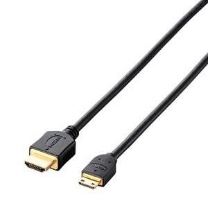 エレコム mini HDMI ケーブル 1.5m 4K × 2K対応 ブラック DH-HD14EM15BK