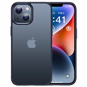 本体の色・5色CASEKOO iPhone 14 / 13 用 ケース 耐衝撃 滑り止め 指紋防止 米軍MIL規格 マット仕上げ ストラップホー