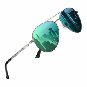 [DUCO] サングラス メンズ 偏光 サングラス UV400 さんぐらす アビエーター ティアドロップ sunglasses for men