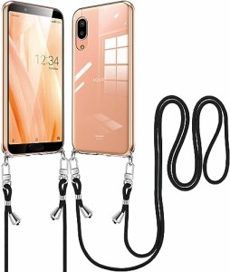 AQUOS sense3 ケース クリア ショルダー AQUOS sense3 lite ケース AQUOS sense3 SH-02M ケース