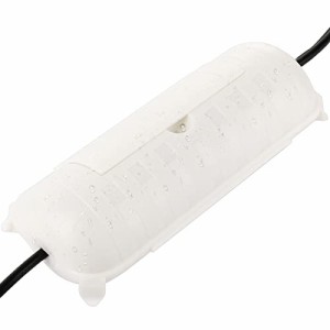 RESTMO 防水 コンセントボックス 耐候性 延長コード 屋外 防雨型 カバー イルミネーション ホリデー照明用 プラグ 保護 大型 白