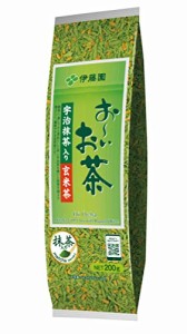 伊藤園 おーいお茶 お茶宇治抹茶入り玄米茶200g ×5袋