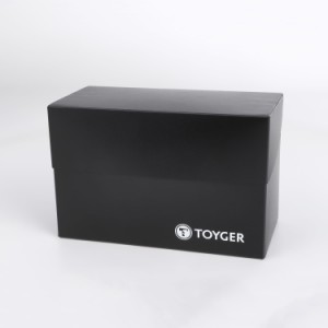 TOYGER デュアルデッキケース [入れ子式の超万能大容量デッキケース] セパレーター2枚つき (ブラック)