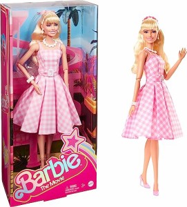 マテル(MATTEL) バービー(Barbie) 映画「バービー」 ギンガムドレス着せ替え人形・ドール 3才~ HPJ96